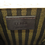 FENDI Sunshine Shopper Mini Shoulder bag Shoulder bag Calfskin (cowhide) White
