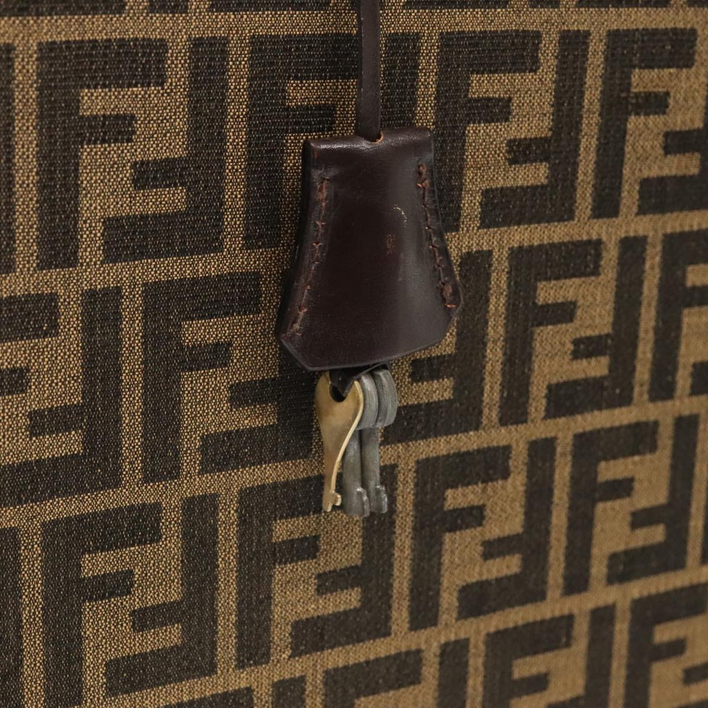FENDI Zucca Canvas Trunk Brown91631