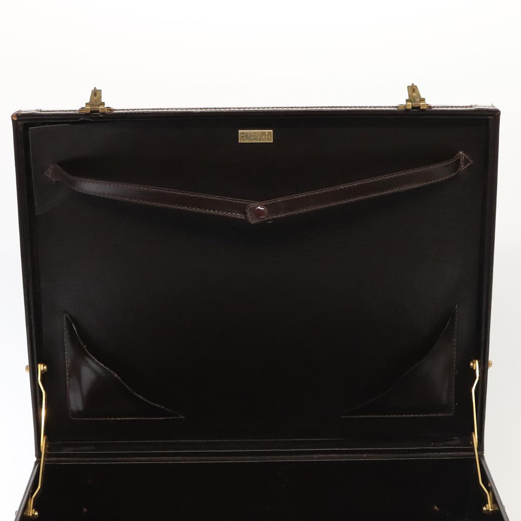 FENDI Zucca Canvas Trunk Brown91631