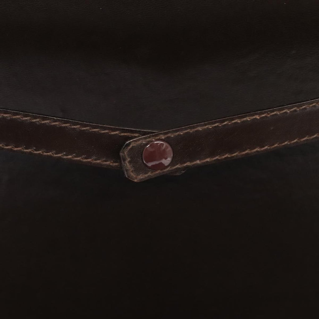 FENDI Zucca Canvas Trunk Brown91631