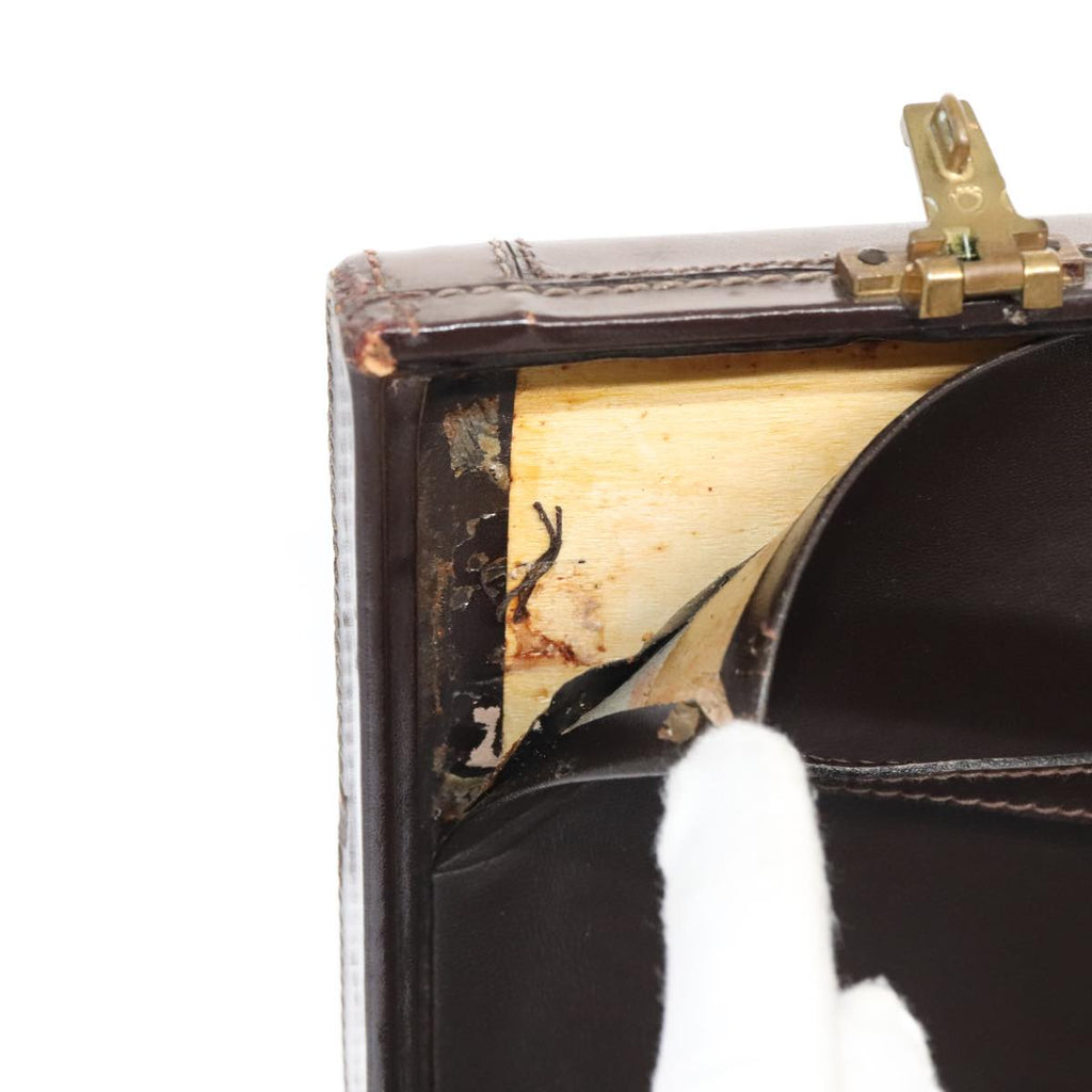 FENDI Zucca Canvas Trunk Brown91631