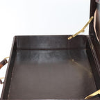 FENDI Zucca Canvas Trunk Brown91631