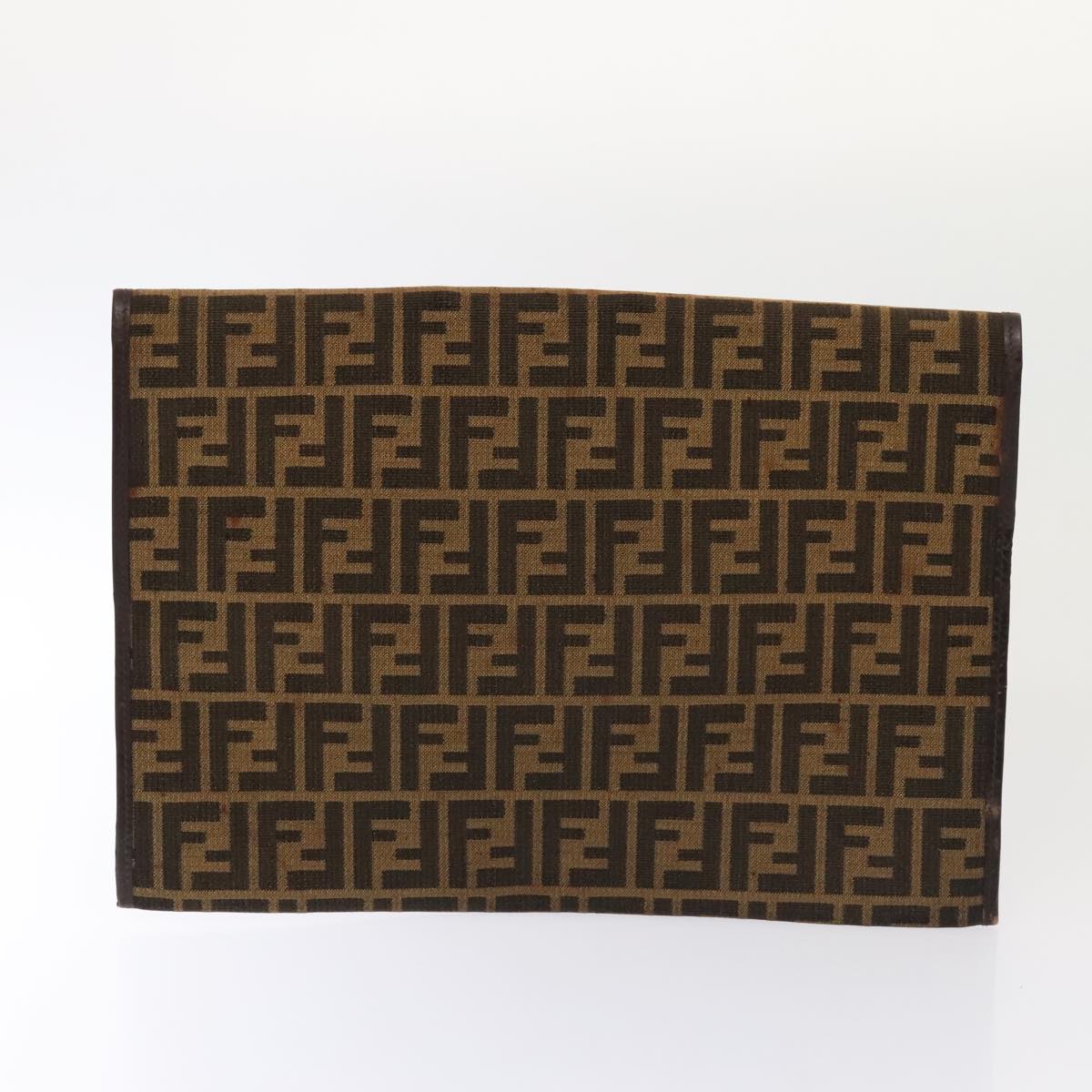 FENDI Zucca Canvas Trunk Brown91631