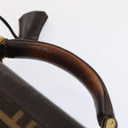 FENDI Zucca Canvas Trunk Brown91631