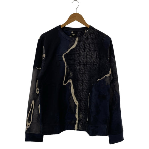 FENDI Sweat Sweatshirt Cotton Navy