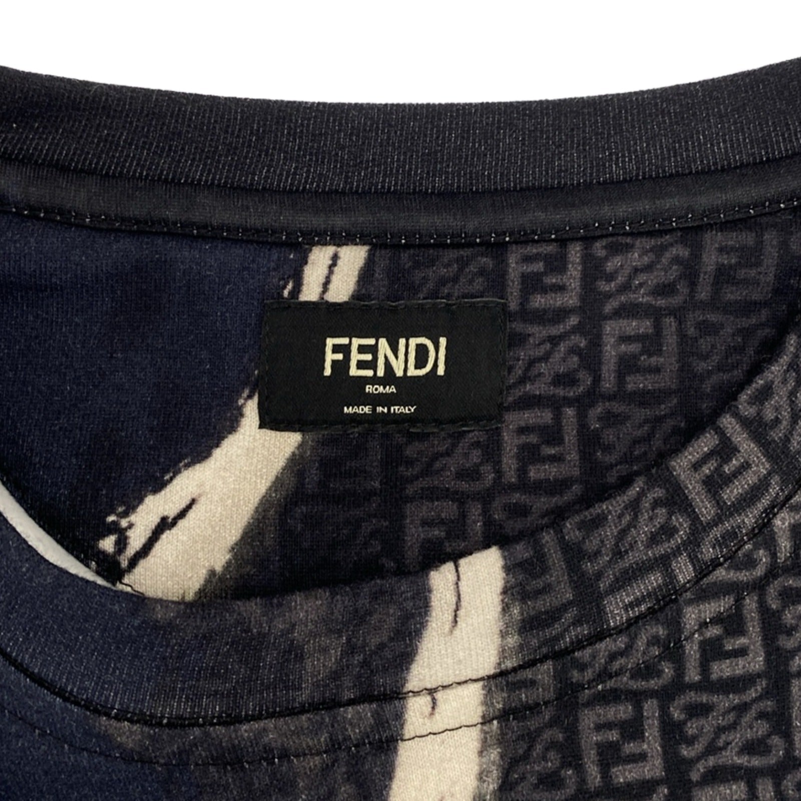 FENDI Sweat Sweatshirt Cotton Navy