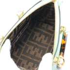 FENDI By the way Mini Handbag Leather Green 2WAY