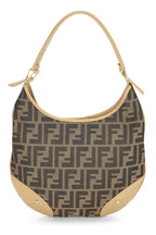 Fendi,  Brown Zucca Canvas Hobo, Brown