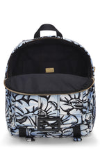 Fendi,  Blue & Black Nylon Printed Backpack Small, Multi