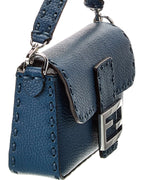 FENDI Baguette Mini Leather Shoulder Bag