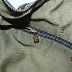 FENDI Zucca Canvas Vanity Hand Bag Brown92101