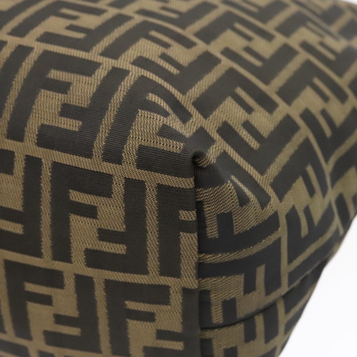 FENDI Zucca Canvas Tote Bag Brown Black92145