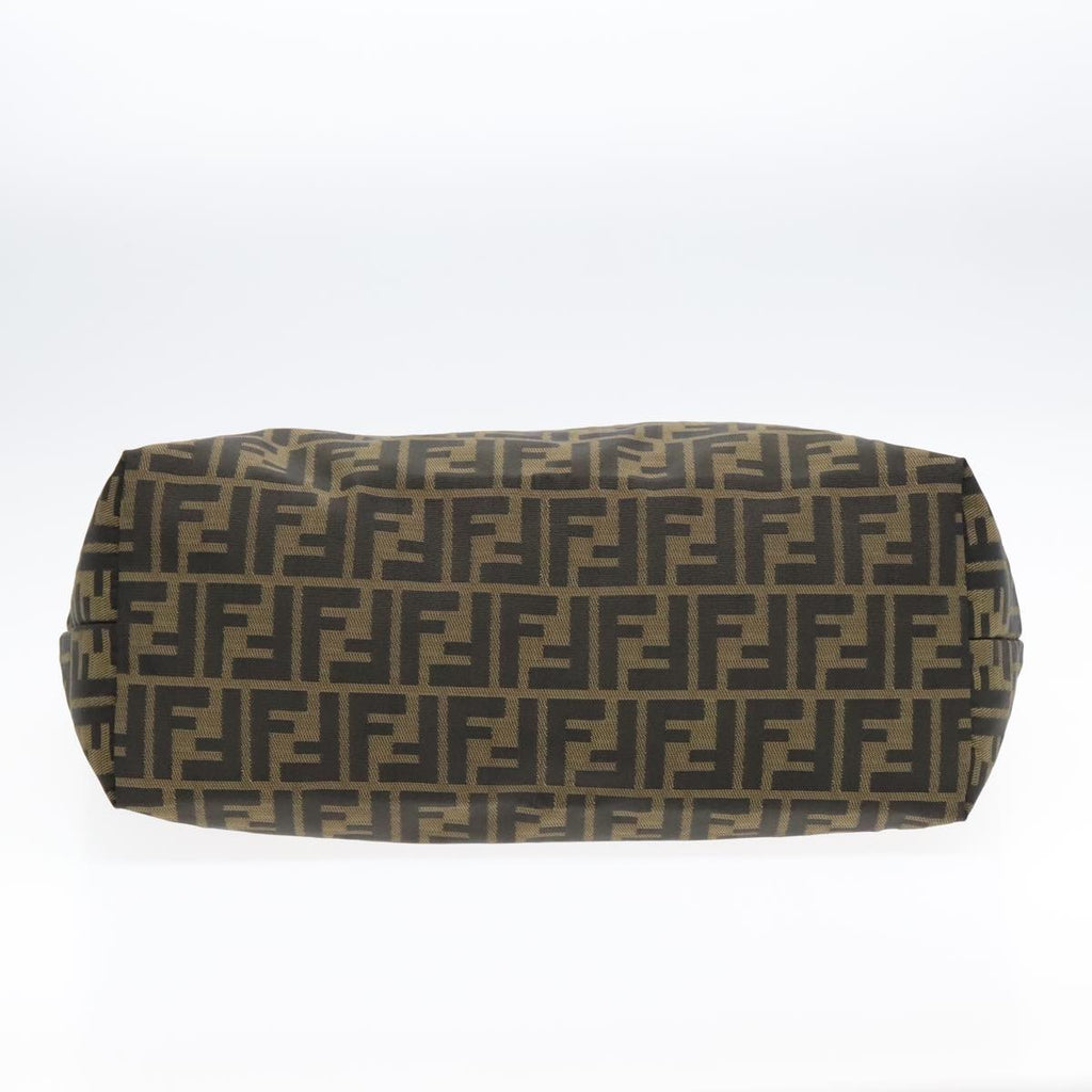 FENDI Zucca Canvas Tote Bag Brown Black92145