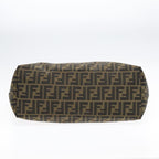 FENDI Zucca Canvas Tote Bag Brown Black92145
