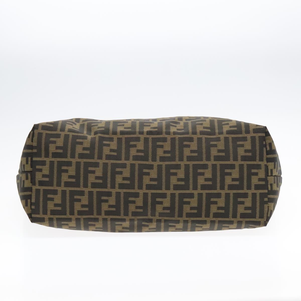 FENDI Zucca Canvas Tote Bag Brown Black92145