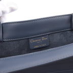 Dior BOOK TOTE Book tote Medium Handbag Tote bag Leather Blue gray
