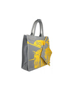 Burberry Knight Horse Canvas Tote Set Women Sunflower Gray Tote Bags
