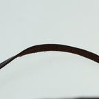 FENDI Zucca Canvas Hand Bag Brown Black Silver92328