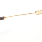 FENDI O'Lock Sunglasses GP Gold Brown