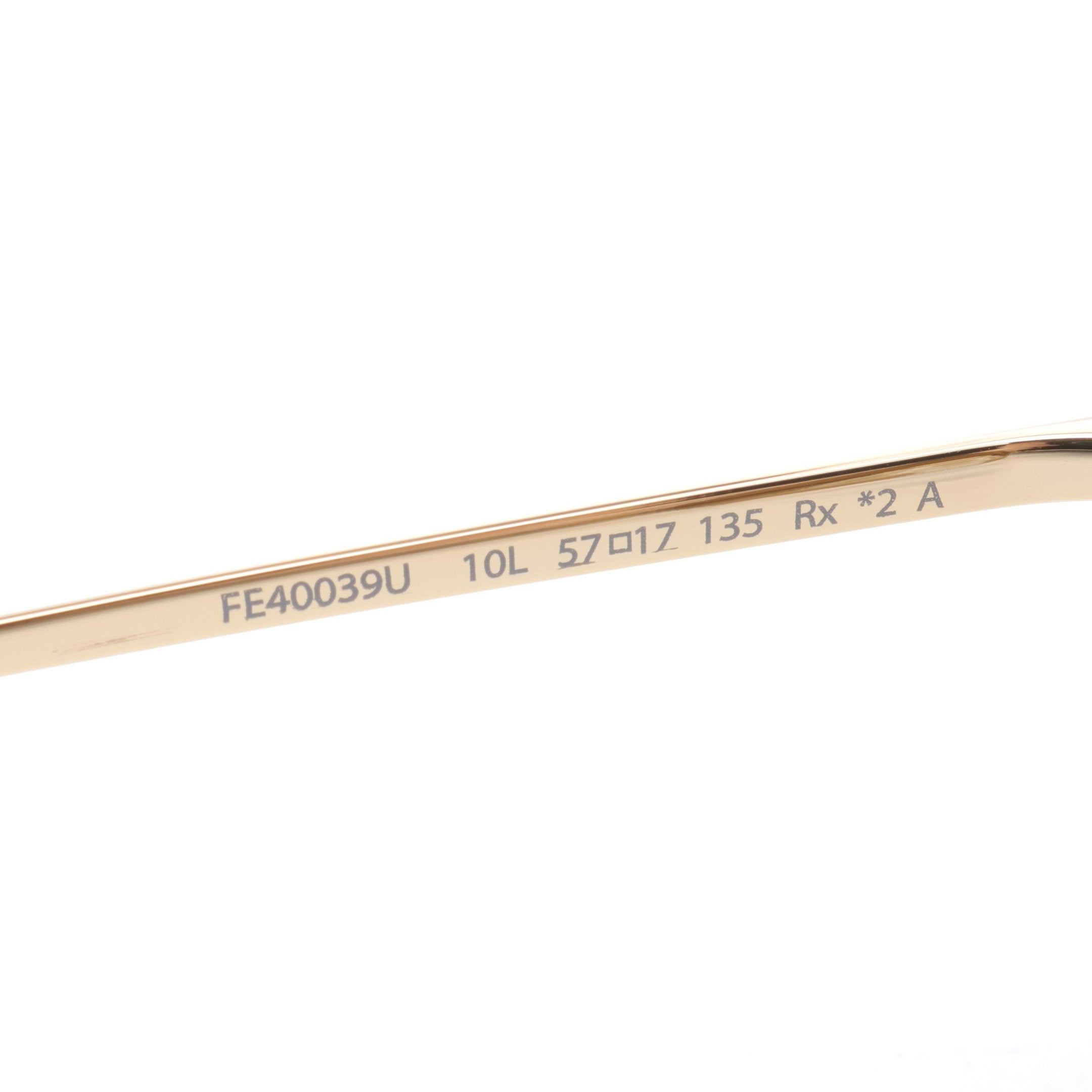FENDI Sunglasses GP Gold