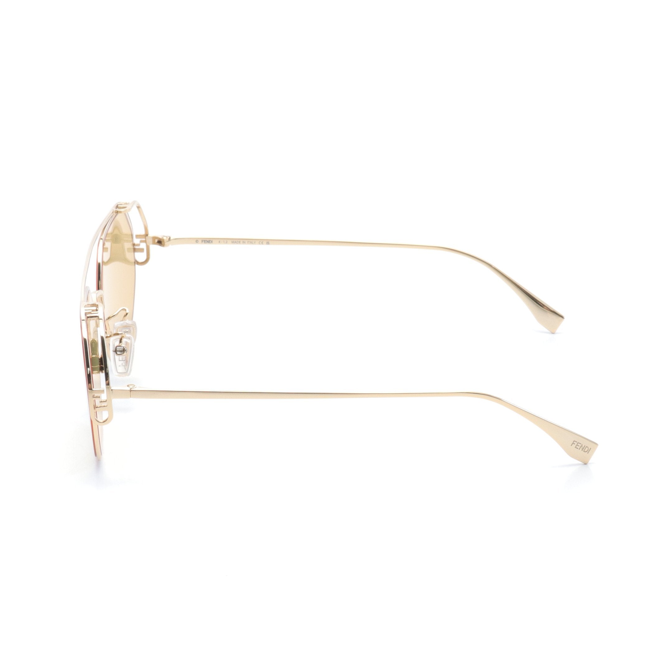 FENDI Sunglasses GP Gold