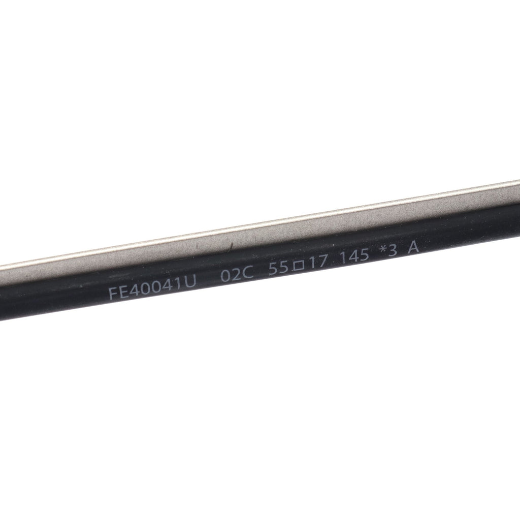 FENDI Sunglasses Black White Silver