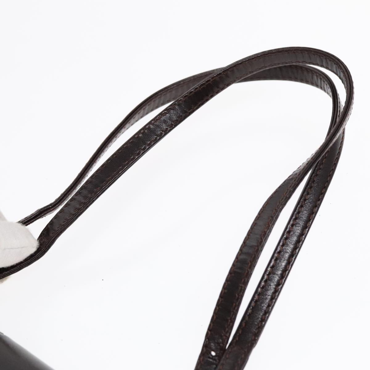 FENDI Zucca Canvas Mamma Tote Bag Brown Black Silver92515