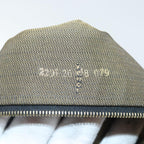 FENDI Zucca Canvas Vanity Pouch Brown Black gold92526