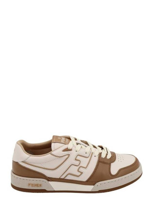 Fendi Match Low Top Sneakers Brown