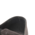 FENDI Booties Pumps Leather Suede Dark gray Black