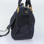 Chloe Mercy Shoulder Bag Denim Navy Gold 92676