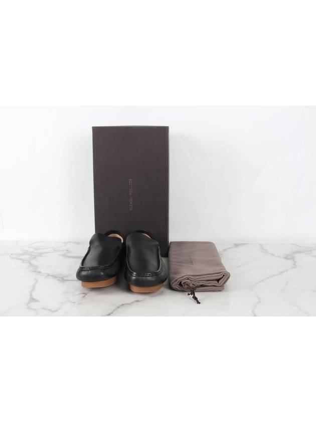 Bottega Veneta Leather driving loafers black 42 5 275