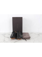 Bottega Veneta Leather driving loafers black 42 5 275