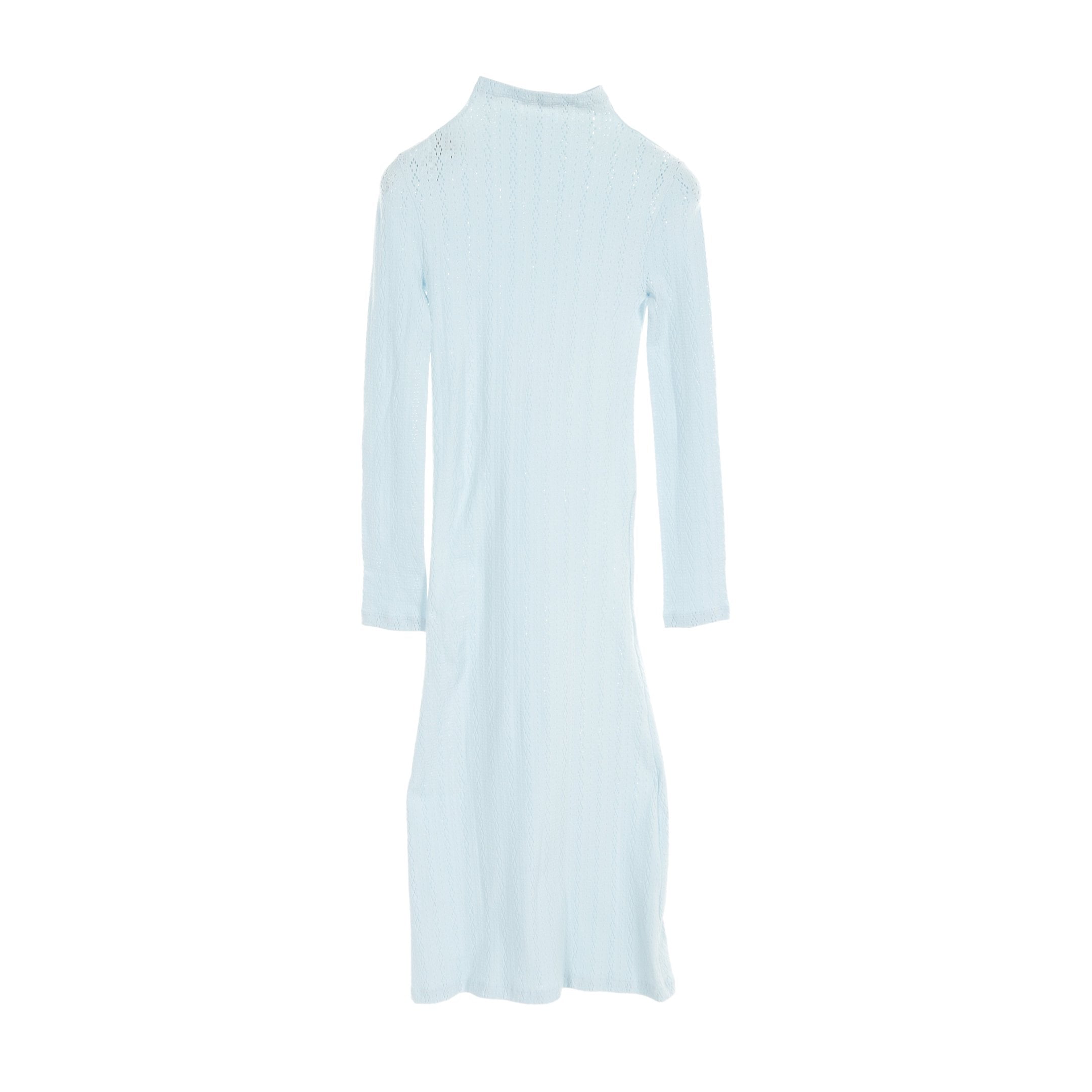 FENDI Knit dress Nylon Light blue
