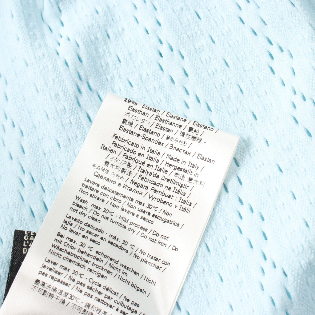 FENDI Knit dress Nylon Light blue
