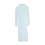 FENDI Knit dress Nylon Light blue