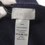 Dior Scarf Cashmere Navy