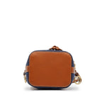 Fendi Mon Tresor Mini Blue Denim Zucca Canvas