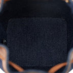 Fendi Mon Tresor Mini Blue Denim Zucca Canvas