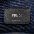 Fendi Mon Tresor Mini Blue Denim Zucca Canvas