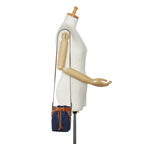 Fendi Mon Tresor Mini Blue Denim Zucca Canvas