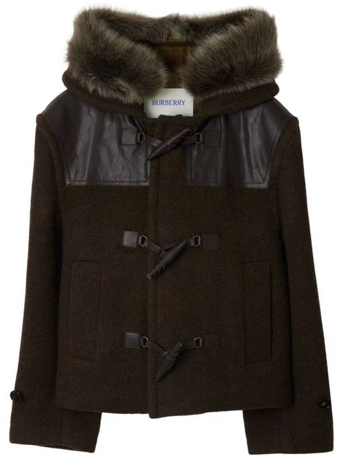 Burberry Burberry Wool Duffle Jacket Clothing