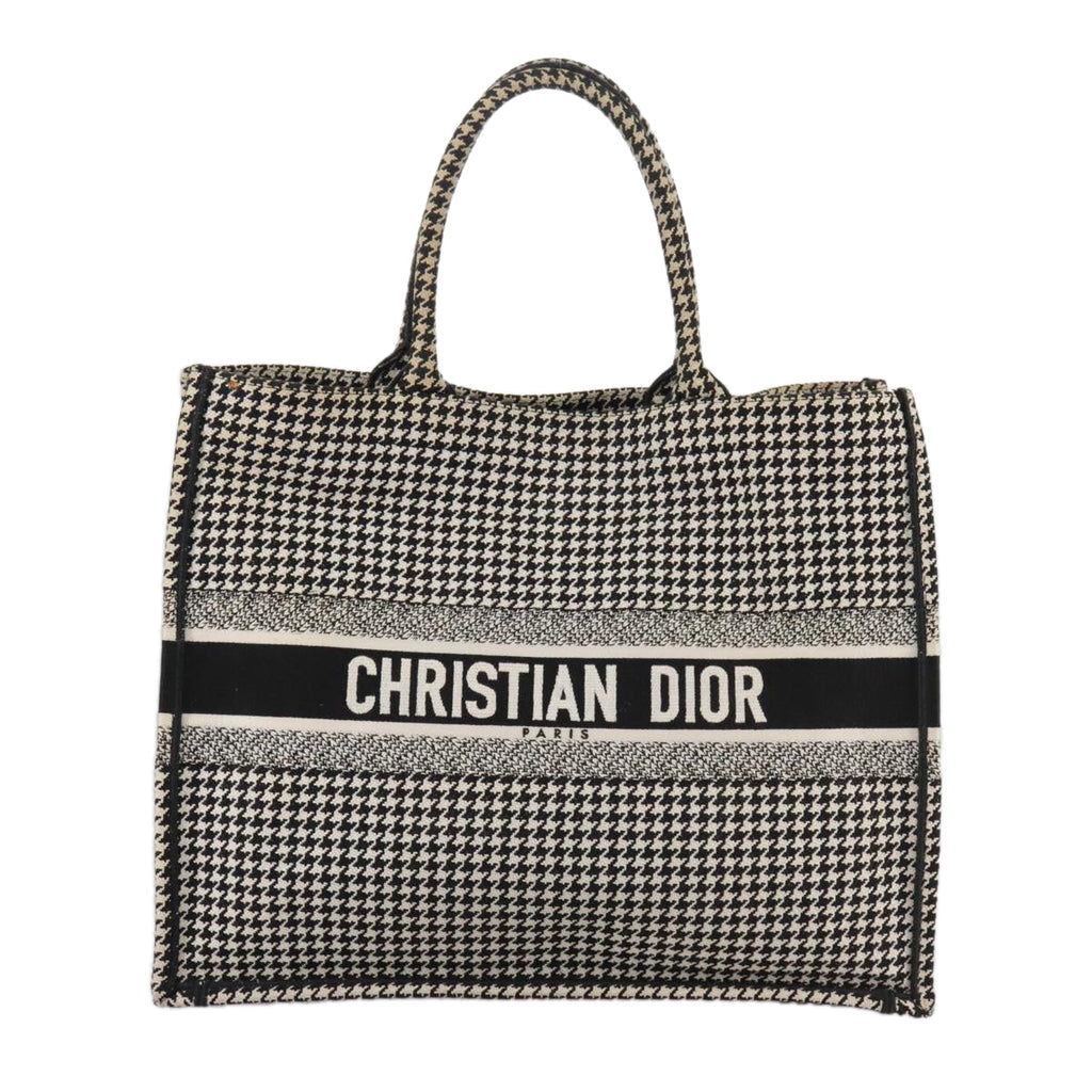 Dior Book Tote Canvas Tote Bag (Pre-Owned)