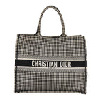 Dior Book Tote Canvas Tote Bag (Pre-Owned)