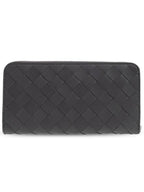 Bottega Veneta 24 ss Leather Wallet WITH Woven Effect 749427VCPQ62078 B0650979746