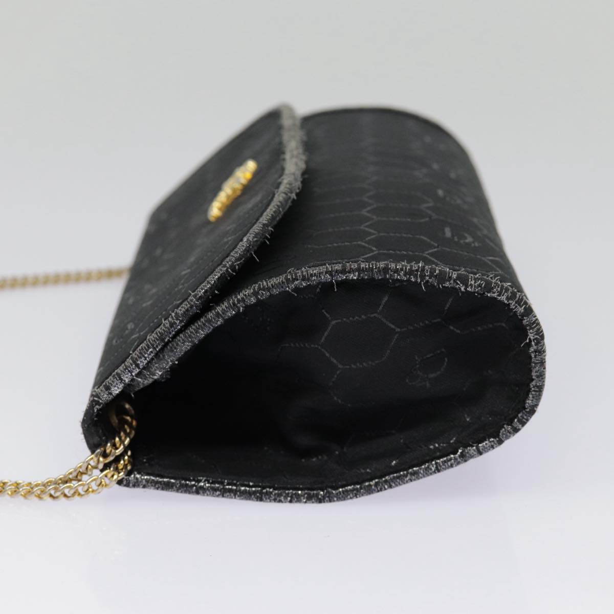 Dior Honeycomb  Canvas Shoulder Bag (Pre-Owned)