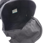 FENDI Zucca Backpack Rucksack Nylon Leather Black