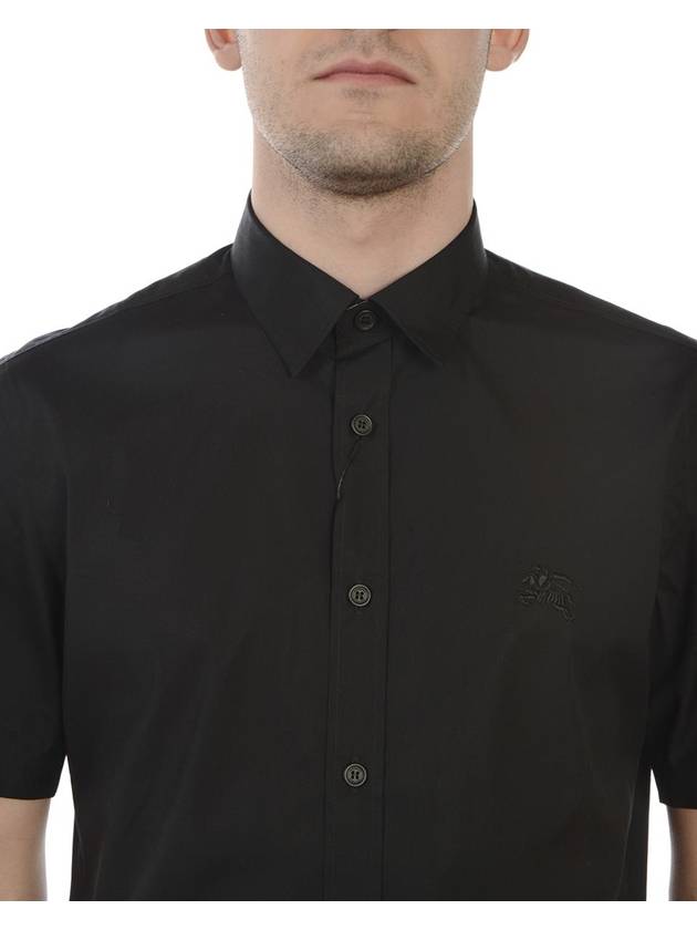 Burberry short sleeve shirt 8025764NERO BLACK