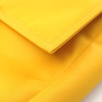 FENDI Baguette Messenger Bag Bucket Messenger Shoulder bag Nylon Yellow