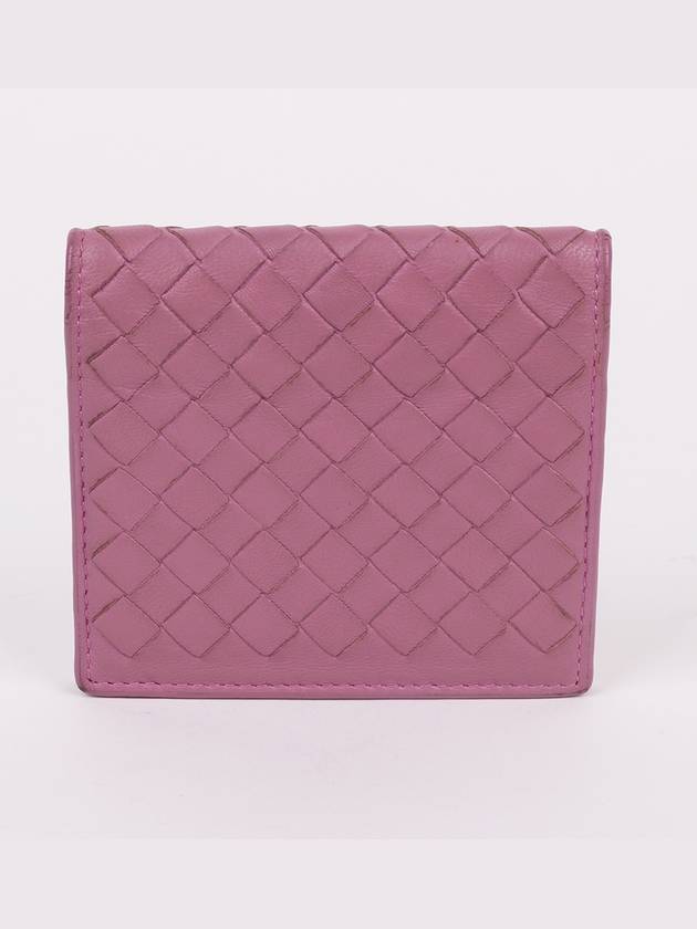 Bottega Veneta Light pink leather women s card wallet